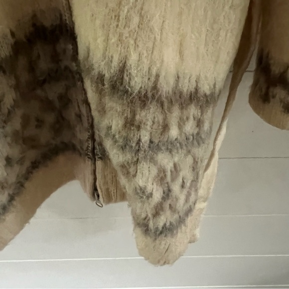 Vintage Alafoss of Iceland Sweater Coat sz L - Picture 8 of 12